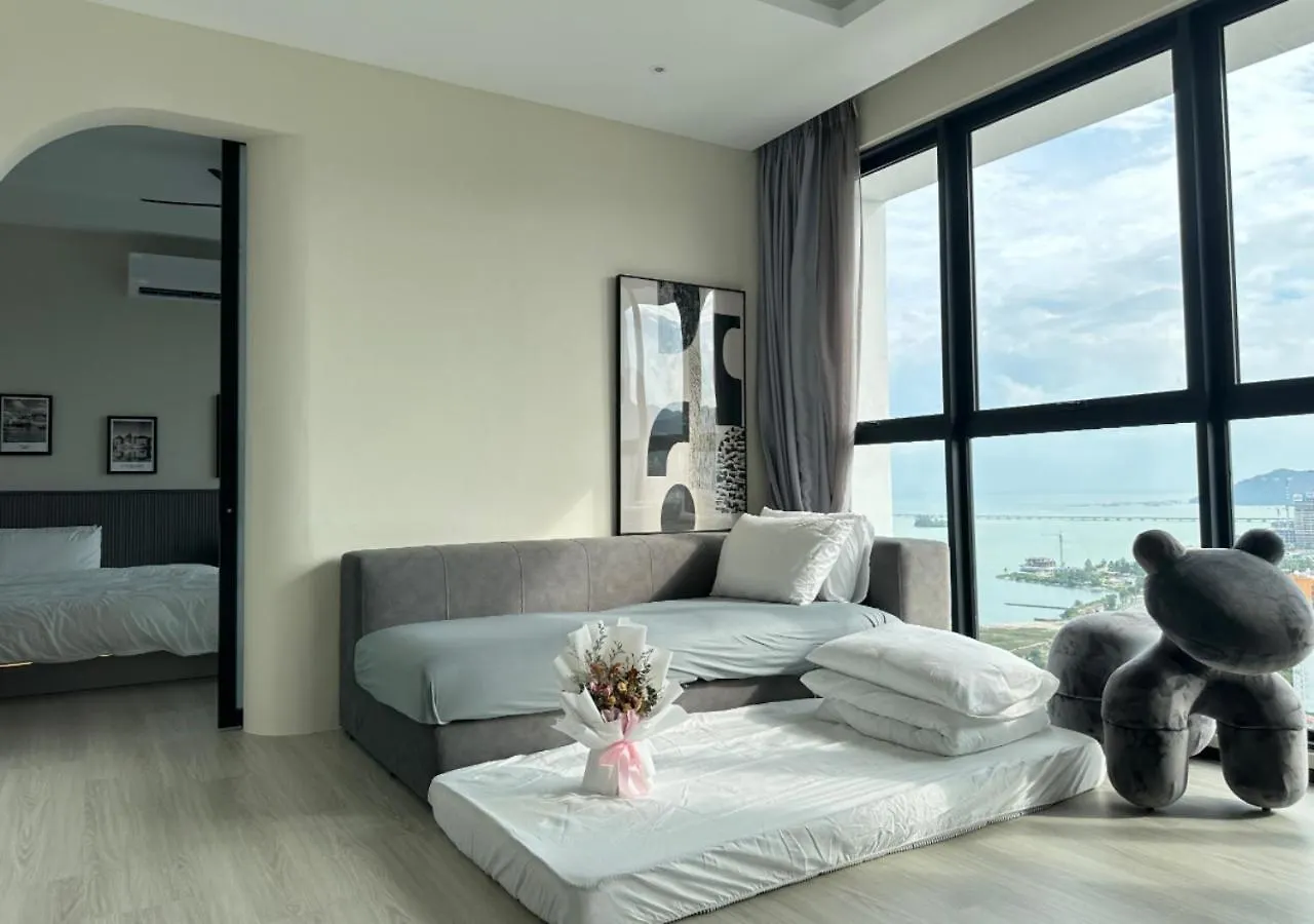 Apartment Dd Condominium 2Bedroom Sea View Georgetown Penang Jelutong Malaysia