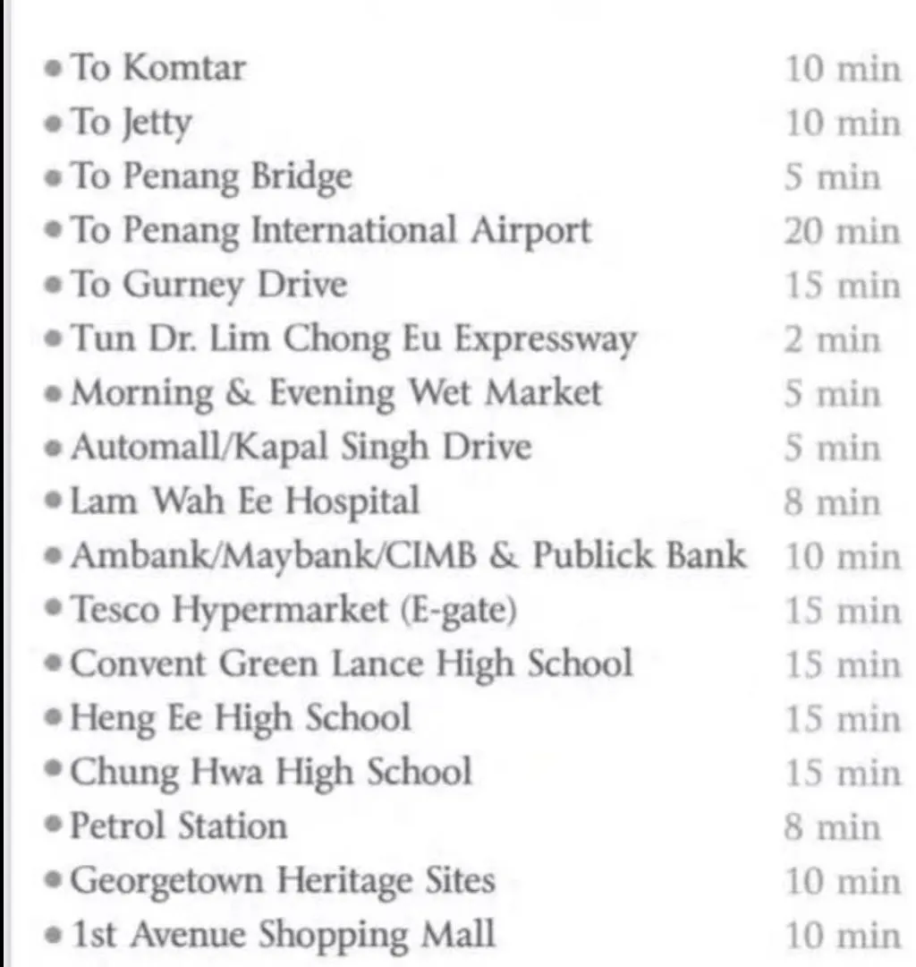Dd Condominium 2Bedroom Sea View Georgetown Penang Jelutong Apartment