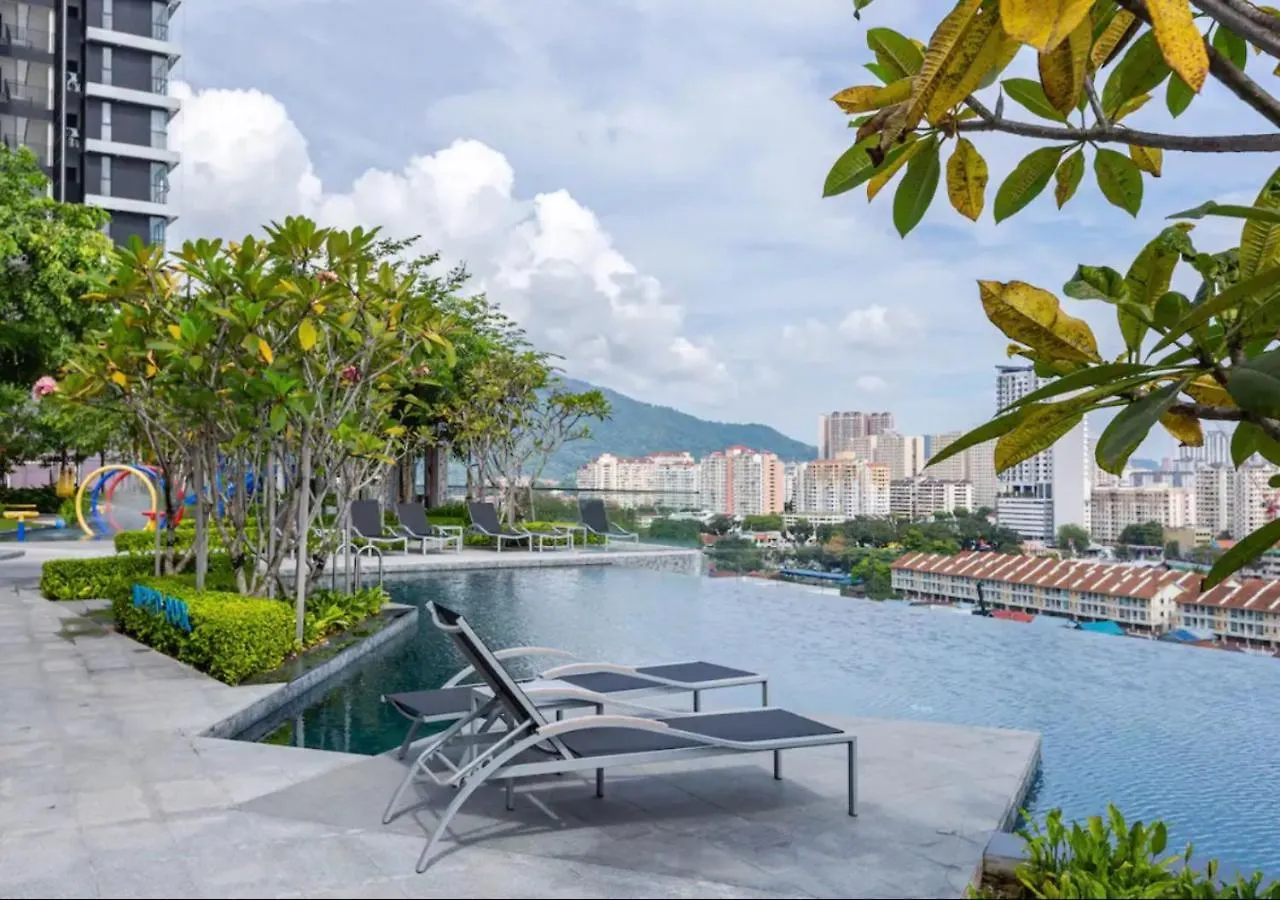 Apartment Dd Condominium 2Bedroom Sea View Georgetown Penang Jelutong