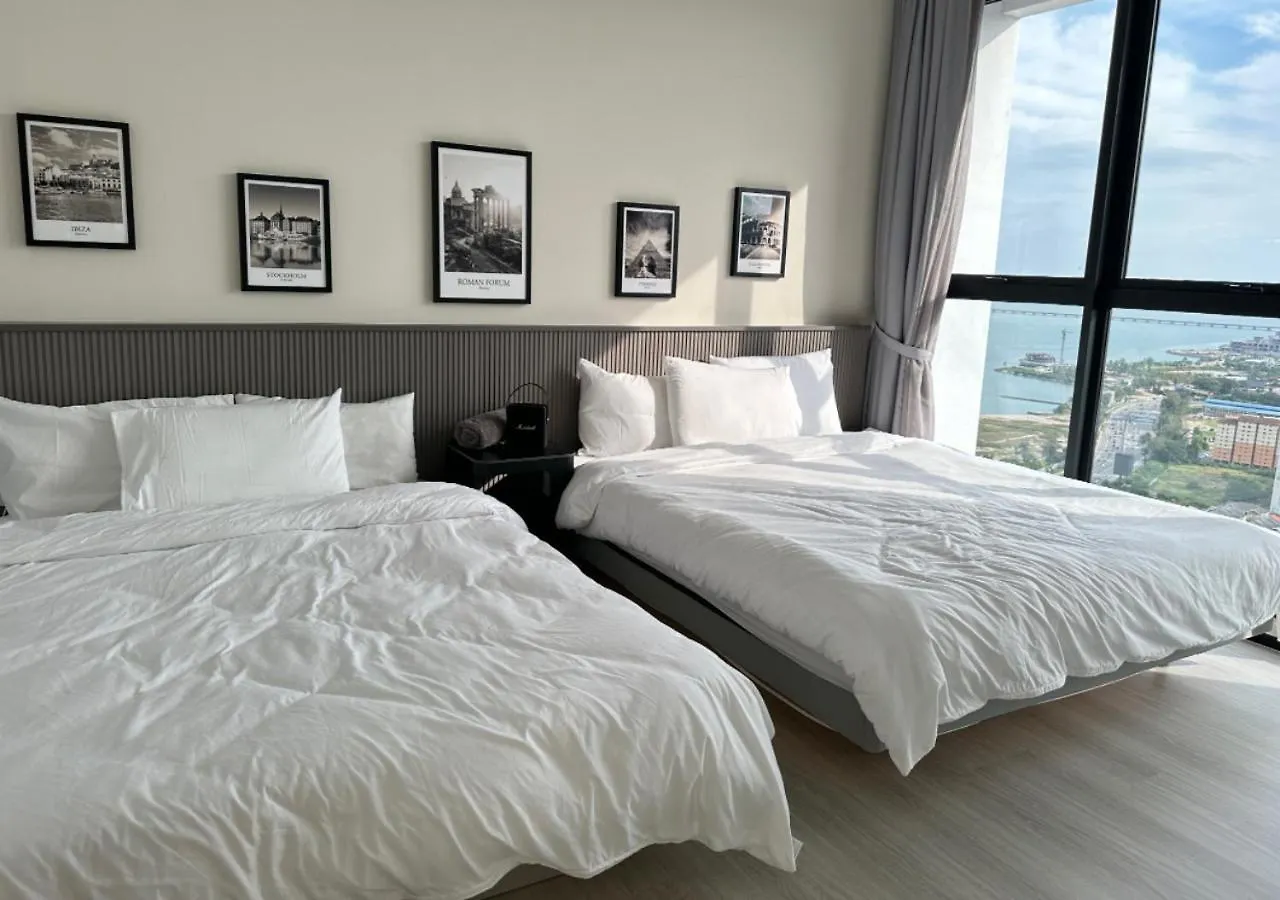 Dd Condominium 2Bedroom Sea View Georgetown Penang Jelutong 0*,