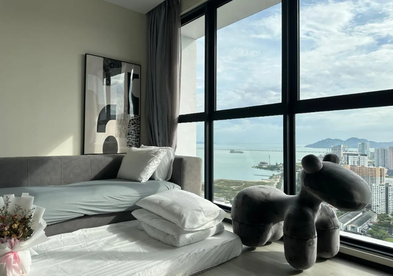 Апартаменты Dd Condominium 2Bedroom Sea View Georgetown Penang Jelutong